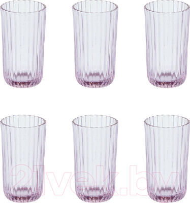Набор стаканов Gipfel Pink Stripes 41267 (6шт)