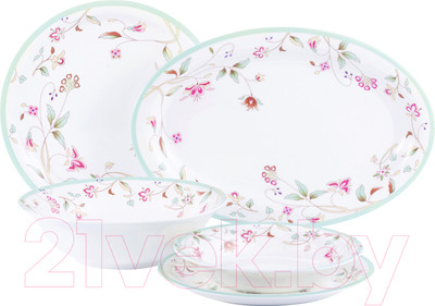 Набор столовой посуды Gipfel Verde 42201 (21шт)