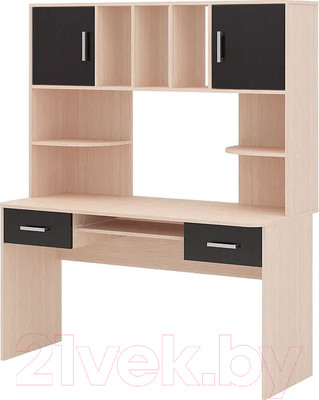 Компьютерный стол Стендмебель №8 (дуб белфорт/венге)