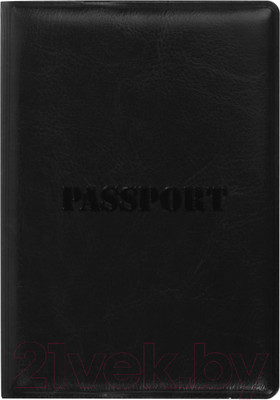 Обложка на паспорт Staff Паспорт / 237599 (черный)