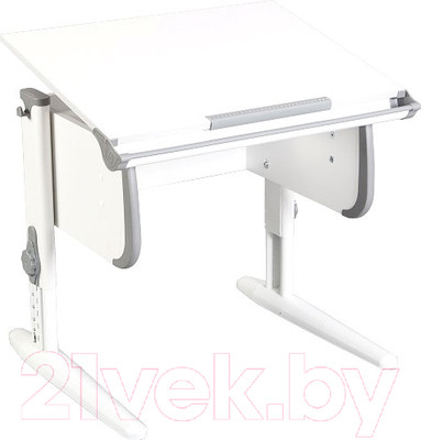 Парта Дэми СУТ.24 (белый/серый)
