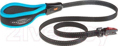 Поводок Ferplast Ergofluo Matic G15/120 (голубой)