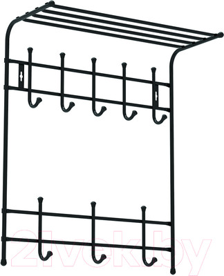 Вешалка для одежды Ника ВПТ8 (черный)