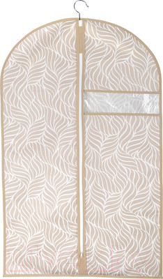 Чехол для одежды Handy Home Листья 1000x600 / UC-208 (бежевый)