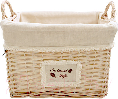 Корзина для белья Natural House Natural life 360x260x260 / EW-93 M