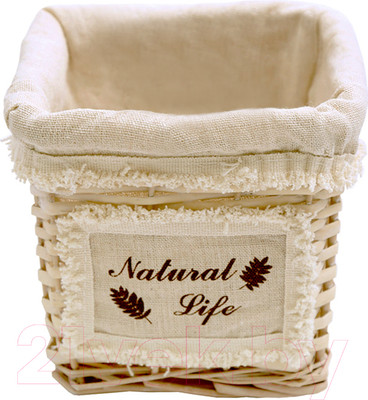 Корзина для белья Natural House Natural life 160x160x140 / EW-94 S