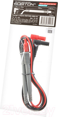Комплект щупов Robiton Master TL-02 PK1 / БЛ16927