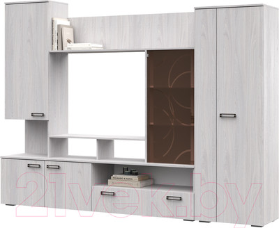 Стенка Стендмебель Сиена (ясень анкор)