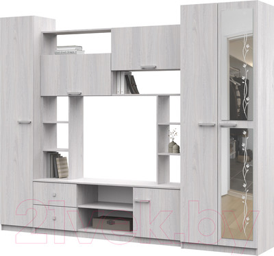 Стенка Стендмебель Марта-М (ясень анкор)