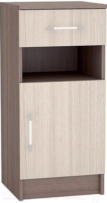 Тумба в прихожую Стендмебель Машенька ТБ-201 (ясень шимо светлый/ясень шимо темный)