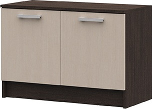 Тумба в прихожую Стендмебель Машенька ТБ-202 (дуб беленый/венге)