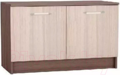 Тумба в прихожую Стендмебель Машенька ТБ-202 (ясень шимо светлый/ясень шимо темный)