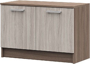 Тумба в прихожую Стендмебель Машенька ТБ-202 (ясень шимо светлый/ясень шимо темный)