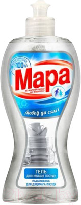 Средство для мытья посуды Мара Забота о семье Гель (400мл)