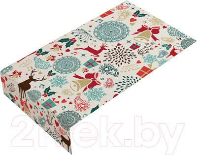 Дорожка на стол JoyArty Новогодние олени / ptt_185481