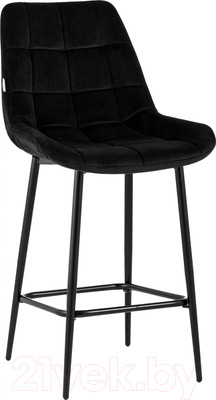 Стул барный Stool Group Флекс / AV 405-N28-08(PP) (велюр черный)