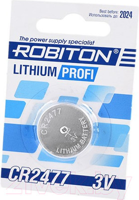 Батарейка Robiton Profi R-CR2477-BL1 / БЛ14632