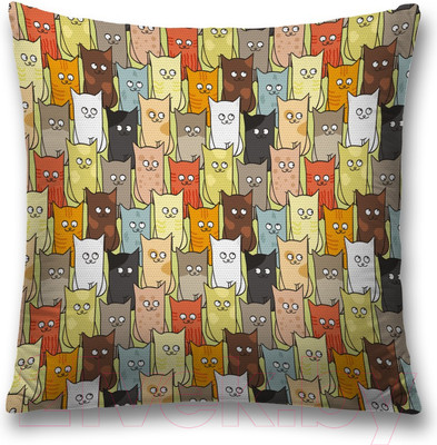 Наволочка декоративная JoyArty Котятки / sl_32589