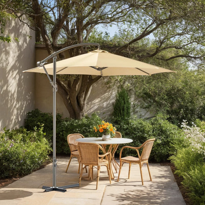 Зонт садовый Sundays бежевый