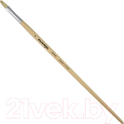 Кисть для рисования ПАЛИТРА Щетина 8 / пЖЩ2-08.02Б