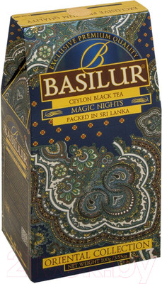 Чай листовой Basilur Oriental Collection Волшебные ночи черный / 6564 (100г)
