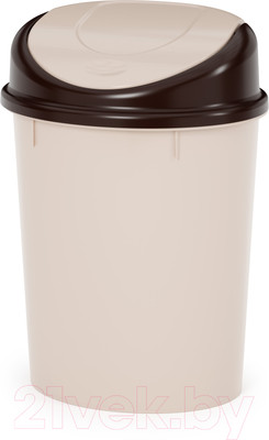 Мусорное ведро Альтернатива М1550 (бежевый)