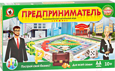 Настольная игра Русский стиль Предприниматель / 03498