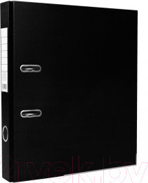 Папка-регистратор Комус OfficeStyle / 1144784 (черный)