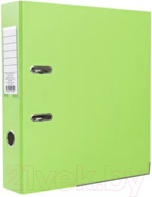 Папка-регистратор Комус OfficeStyle / 1144796 (светло-салатовый)
