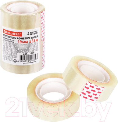 Скотч Brauberg 228762 (4шт)