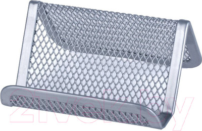 Подставка настольная Brauberg Germanium / 231943 (серебристый)