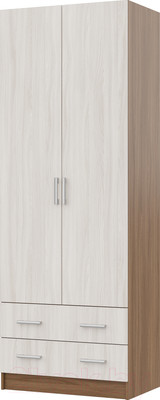 Шкаф Стендмебель Гармония ШК-603-М (ясень шимо светлый/ясень шимо темный)