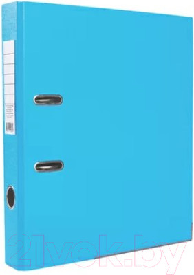 Папка-регистратор Комус OfficeStyle / 1144785 (светло-голубой)