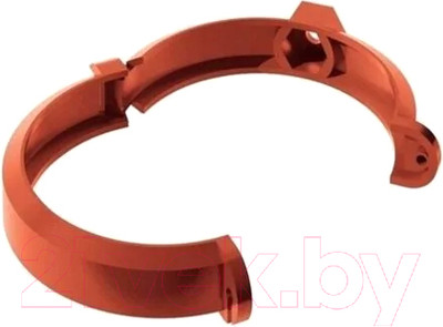 Хомут водосточной трубы Технониколь ПВХ Универсальный 425865 (140 мм, красный)