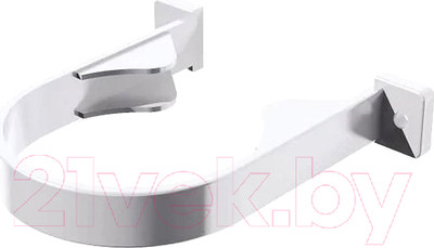 Хомут водосточной трубы Технониколь ПВХ 359450 (белый)