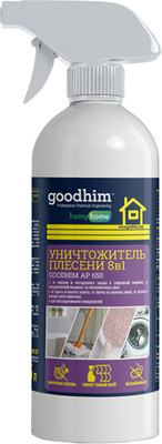 Средство для удаления плесени GoodHim AP 650 с очистителем межплиточных швов / 77 (500мл)