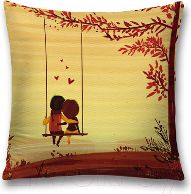 Наволочка декоративная JoyArty Две половинки / sl_91979