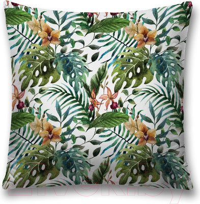 Наволочка декоративная JoyArty Зеленый папортник / sl_36047