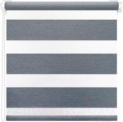 Рулонная штора АС МАРТ Юпитер 55x200 (темно-серый)