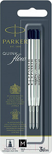 Набор шариковых стержней Parker M BP 2119151 (3шт, черный)