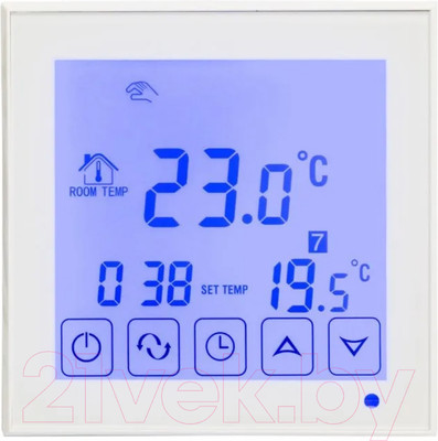 Терморегулятор для теплого пола Rexant R200W / 51-0573 (белый)