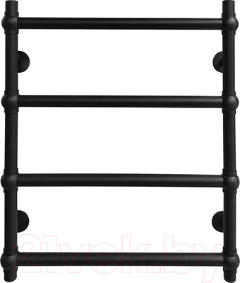 Полотенцесушитель водяной Fincopper FCR 63x50 Ral 9005 (нижнее подключение, черный)