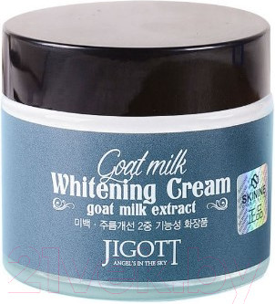 Крем для лица Jigott Goat Milk Whitening Cream (70мл)