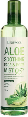 Спрей для лица Deoproce Soothing Face & Body Mist 95% (410мл)