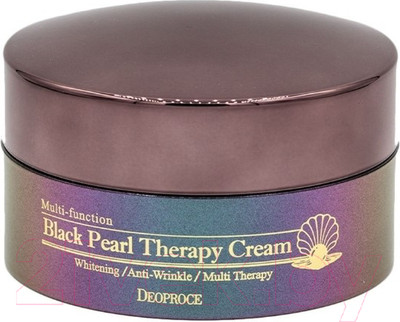 Крем для лица Deoproce Black Pearl Therapy Cream  (100мл)