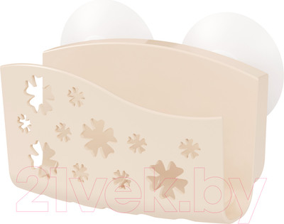 Подставка для моющего средства и губок Альтернатива На присосках М4668