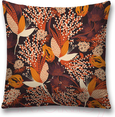 Наволочка декоративная JoyArty Осенние цветы / sl_70672