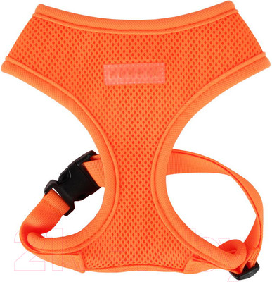 Шлея-жилетка для животных Puppia Neon Soft / PAPA-AC1325-OR-XL (оранжевый)