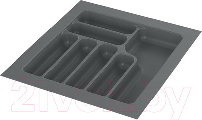 Органайзер для столовых приборов Starax S-2285-G (серый)