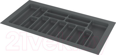 Органайзер для столовых приборов Starax S-2293-G (серый)